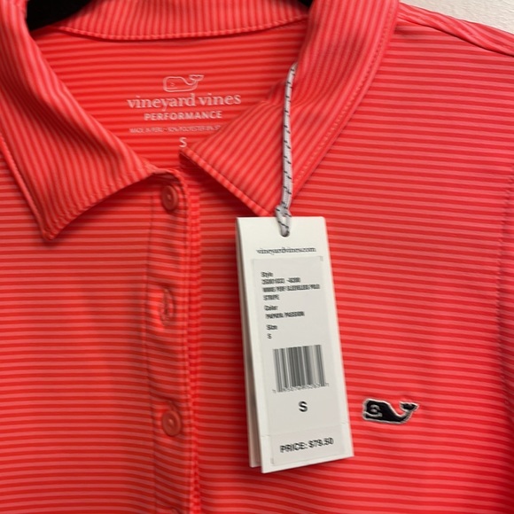 NWT Ladies Small Sleeveless Vineyard Vines Polo - Picture 2 of 4
